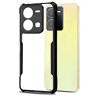 Mobiclonics Back Cover For Vivo Y35 - Black-thumb2