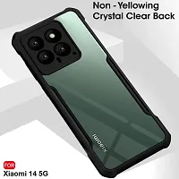 Mobiclonics Back Cover For Redmi 14 5g - Black-thumb2