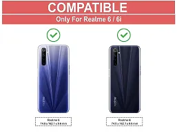 Mobiclonics Eagle Back Cover For Realme 6 - Black-thumb1