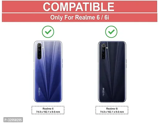 Mobiclonics Eagle Back Cover For Realme 6 - Black-thumb2