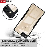 Mobiclonics Back Cover For Redmi Mi A1 - Black-thumb3