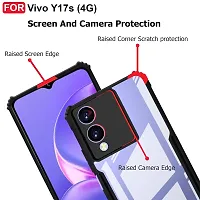 Mobiclonics Back Cover For Vivo Y17S 4G - Black-thumb3