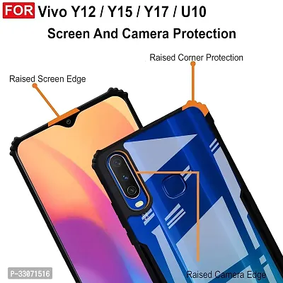 Mobiclonics Back Cover For Vivo Y17 - Black-thumb4