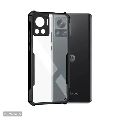 Mobiclonics Back Cover For Motorola Moto Edge 30 Pro Ultra - Black-thumb2