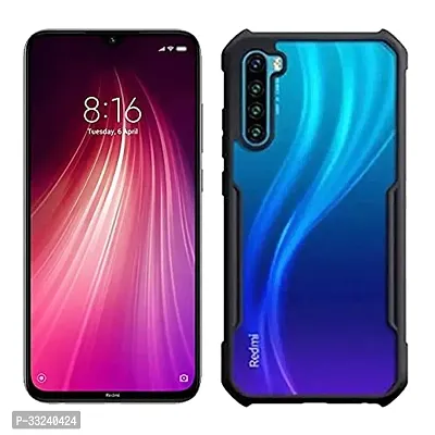 Mobiclonics Back Cover For Redmi Note 8 - Black-thumb2