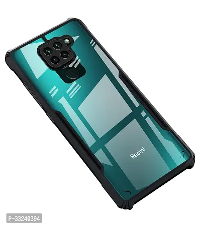 Mobiclonics Back Cover For Redmi Note 9 - Black-thumb0