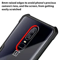 Mobiclonics Eagle Back Cover For OnePlus 6 - Black-thumb1