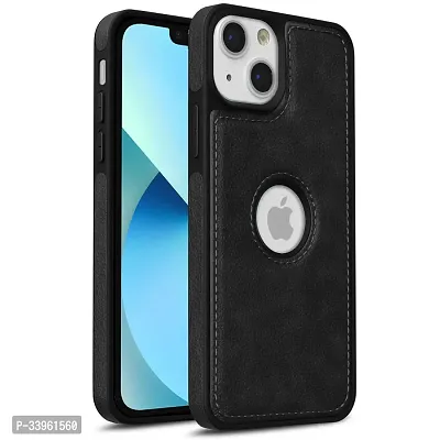 Stylish Back Case Bumper Case for iphone 13 mini (Black)-thumb0