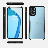 Mobiclonics Eagle Back Cover For OnePlus 9R - Black-thumb1