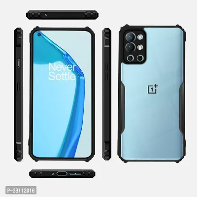 Mobiclonics Eagle Back Cover For OnePlus 9R - Black-thumb2