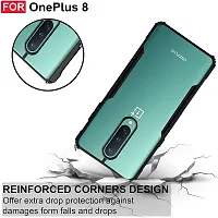 Mobiclonics Eagle Back Cover For OnePlus 8 - Black-thumb2