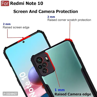 Mobiclonics Back Cover For Redmi Note 10 - Black-thumb4