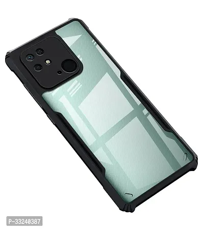 Mobiclonics Back Cover For Redmi 10c - Black-thumb0