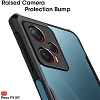 Mobiclonics Back Cover For Redmi Poco F5 5g - Black-thumb3