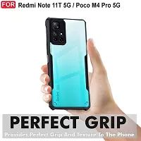 Mobiclonics Back Cover For Poco M4 pro 5g - Black-thumb2