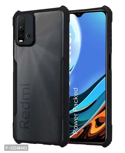 Mobiclonics Back Cover For Redmi 9 power - Black-thumb0