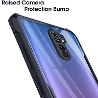 Mobiclonics Back Cover For Redmi 9 prime - Black-thumb3