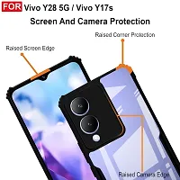 Mobiclonics Back Cover For Vivo Y28 - Black-thumb3