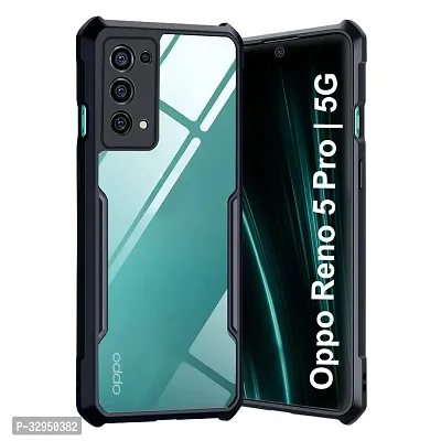 Mobiclonics Eagle Back Cover For Oppo Reno 5 Pro - Black-thumb2