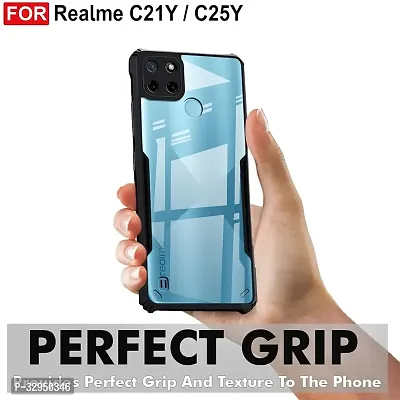 Mobiclonics Eagle Back Cover For Realme C21Y - Black-thumb3