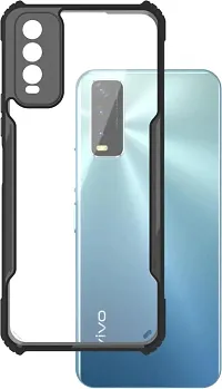 Mobiclonics Back Cover For Vivo Y20 - Black-thumb3