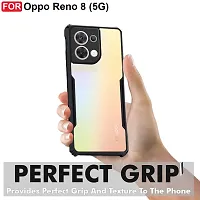 Mobiclonics Eagle Back Cover For Oppo Reno 8 5G - Black-thumb2