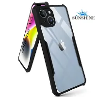 Mobiclonics Back Cover For Apple iphone 15 - Black-thumb3