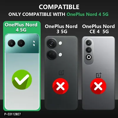 Mobiclonics Eagle Back Cover For OnePlus Nord 4 - Black-thumb2