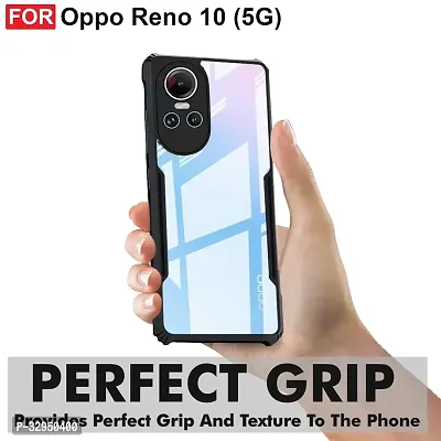 Mobiclonics Eagle Back Cover For Oppo Reno 10 - Black-thumb2