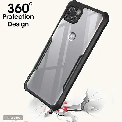 Mobiclonics Back Cover For Motorola Moto G 5G - Black-thumb2