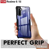 Mobiclonics Eagle Back Cover For Realme 6 - Black-thumb2