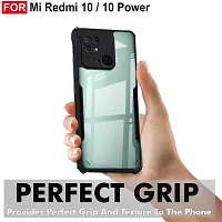 Mobiclonics Back Cover For Redmi 10c - Black-thumb2