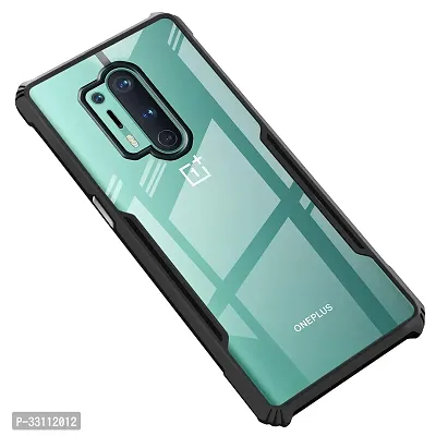 Mobiclonics Eagle Back Cover For OnePlus 8 Pro - Black-thumb0