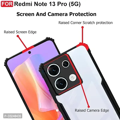 Mobiclonics Back Cover For Redmi Note 13 Pro - Black-thumb4