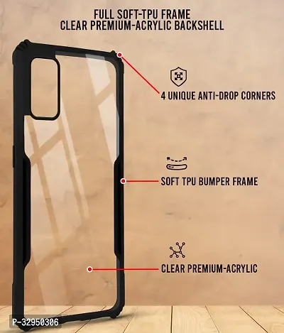 Mobiclonics Eagle Back Cover For Realme 7 Pro - Black-thumb2