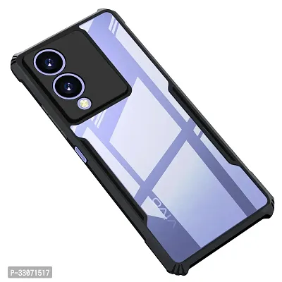 Mobiclonics Back Cover For Vivo Y17S 4G - Black-thumb0