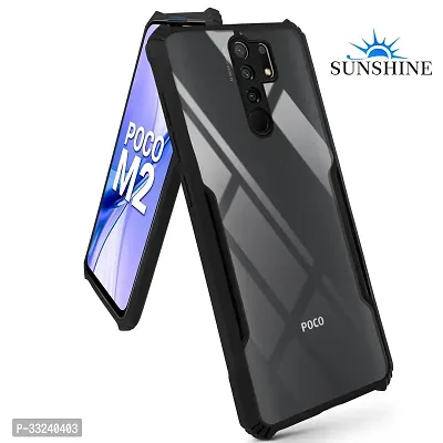 Mobiclonics Back Cover For Poco M2 - Black-thumb4