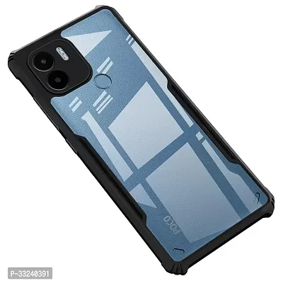 Mobiclonics Back Cover For Poco C51 - Black-thumb0