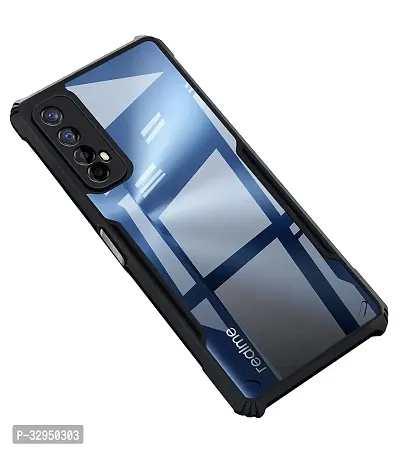 Mobiclonics Eagle Back Cover For Realme 7 - Black-thumb0