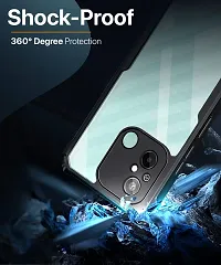 Mobiclonics Back Cover For Redmi 12c - Black-thumb2