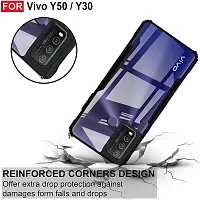 Mobiclonics Back Cover For Vivo Y30 - Black-thumb2