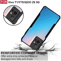 Mobiclonics Back Cover For Vivo Y75 5g - Black-thumb3