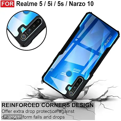 Mobiclonics Eagle Back Cover For Realme 5i - Black-thumb4