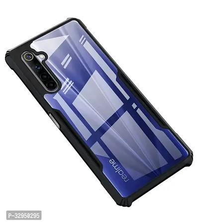 Mobiclonics Eagle Back Cover For Realme 6 - Black-thumb0