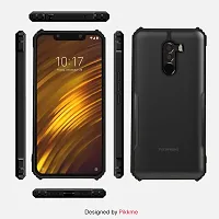 Mobiclonics Back Cover For Redmi Poco F1 - Black-thumb1