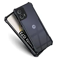 Mobiclonics Back Cover For Motorola Moto G73 - Black-thumb1