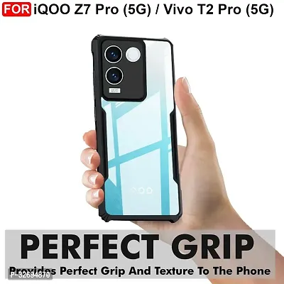 Stylish Polycarbonate Mobile Back Cover For  iQOO Z7 pro-thumb2