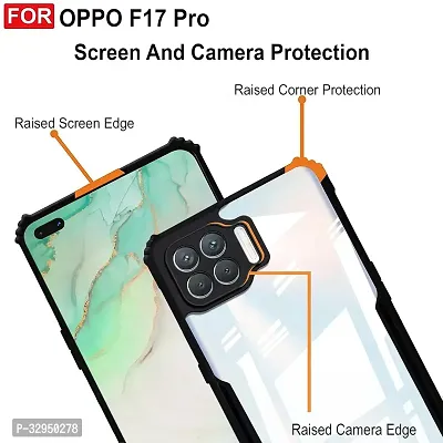 Mobiclonics Eagle Back Cover For Oppo F17 Pro - Black-thumb4