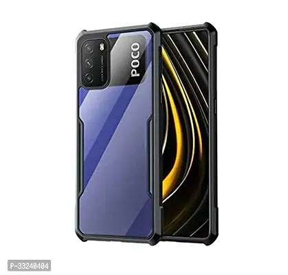 Mobiclonics Back Cover For Poco M3 - Black-thumb0