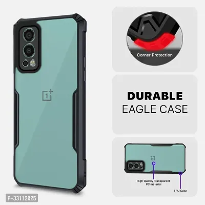 Mobiclonics Eagle Back Cover For OnePlus Nord 2 - Black-thumb4